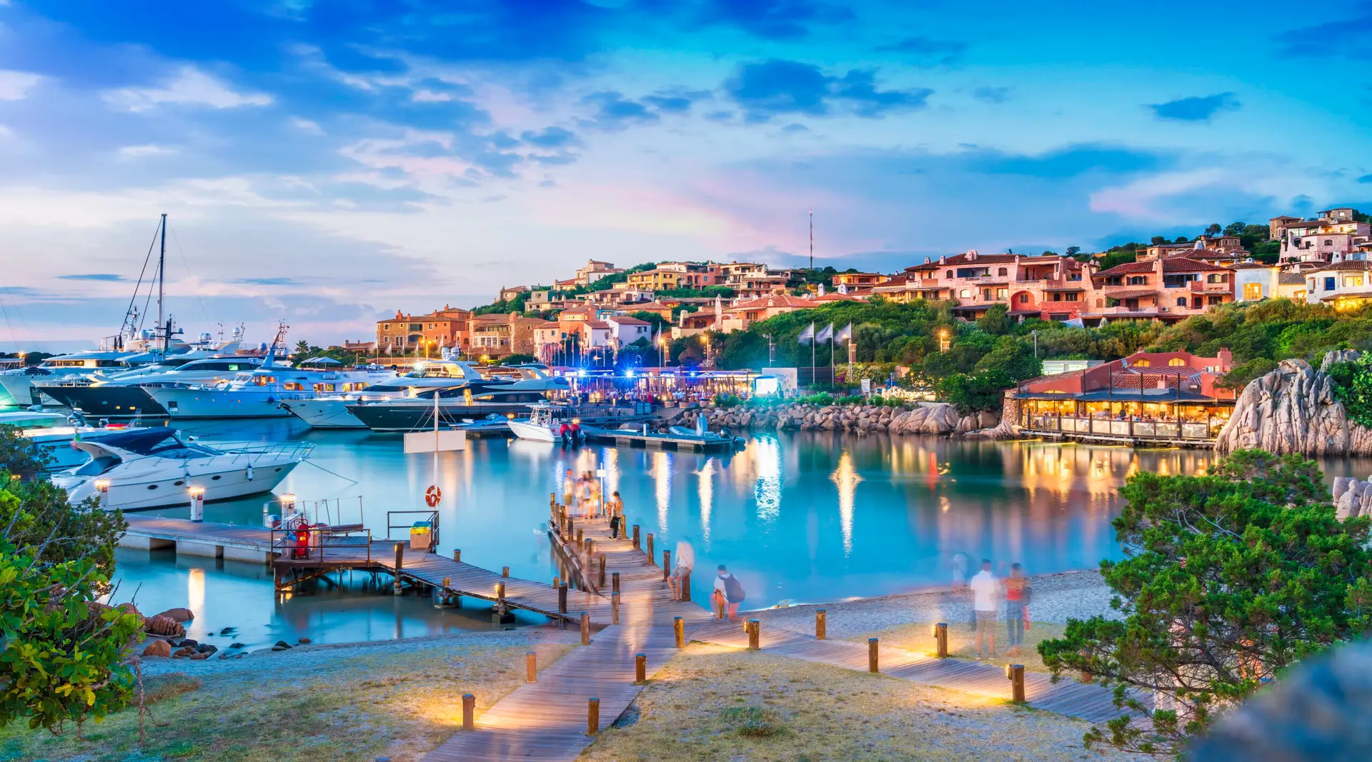 Experience the luxury side of Sardinia at its stunning marinas